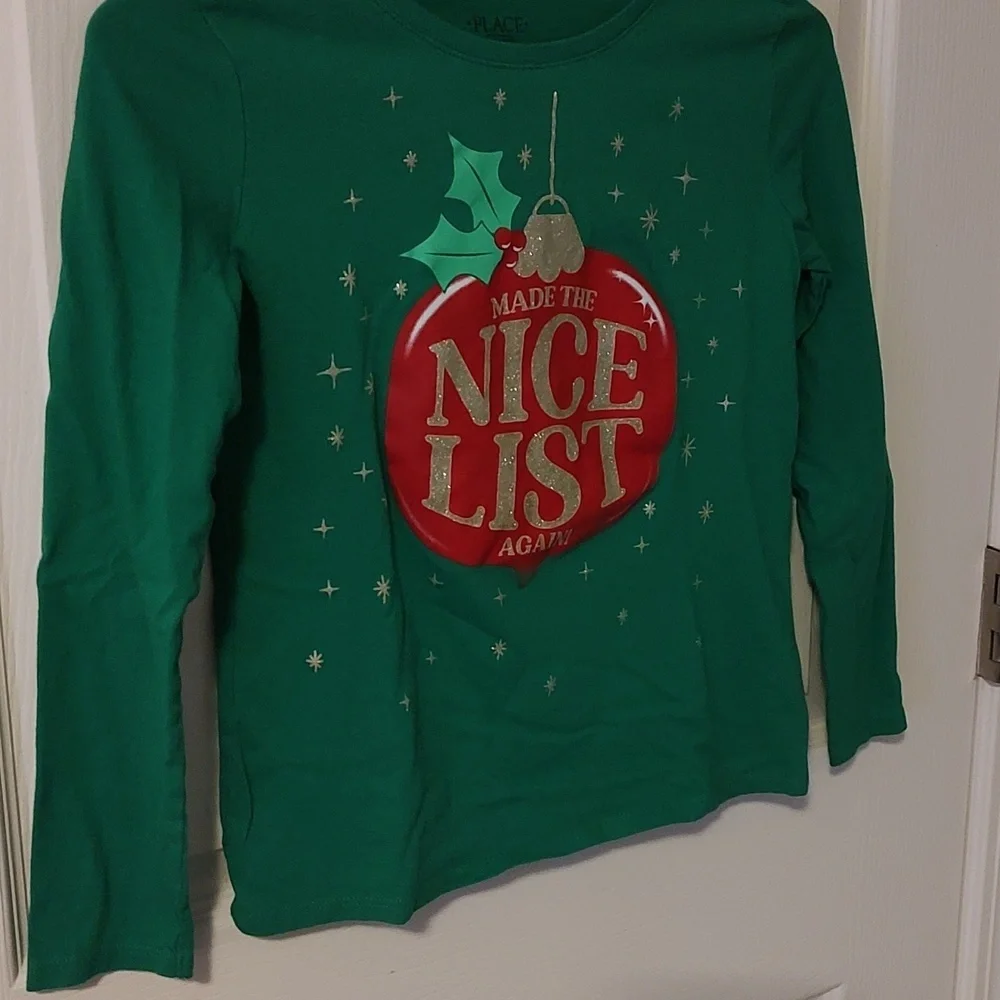Girls Christmas Long Sleeve